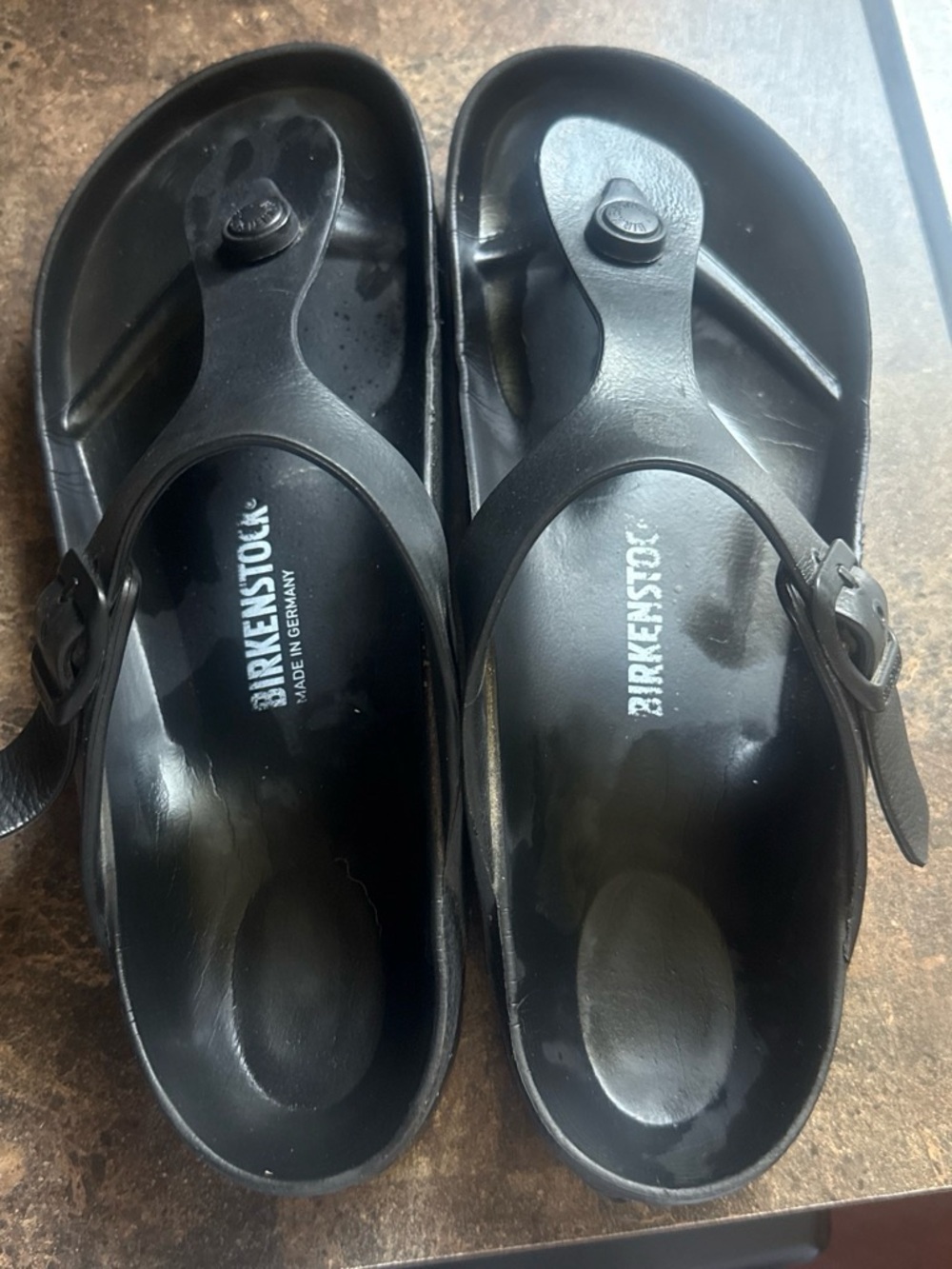 Birkenstock Black Women's Thong Sandals
